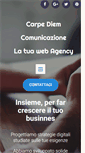 Mobile Screenshot of carpediemcomunicazione.it